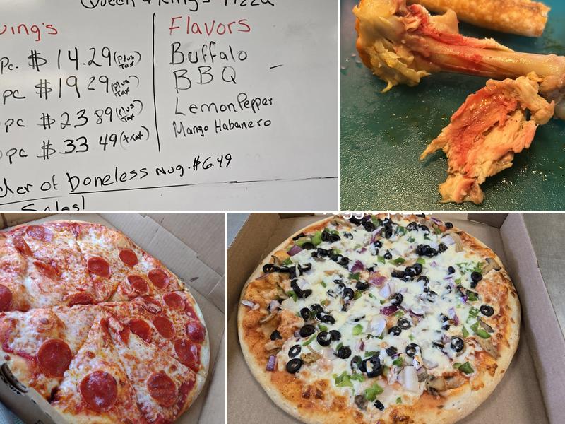 Queen & King's Pizza Clint 100 San Elizario Rd, Clint