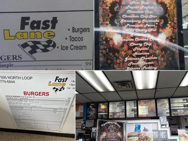 Fast Lane Menu