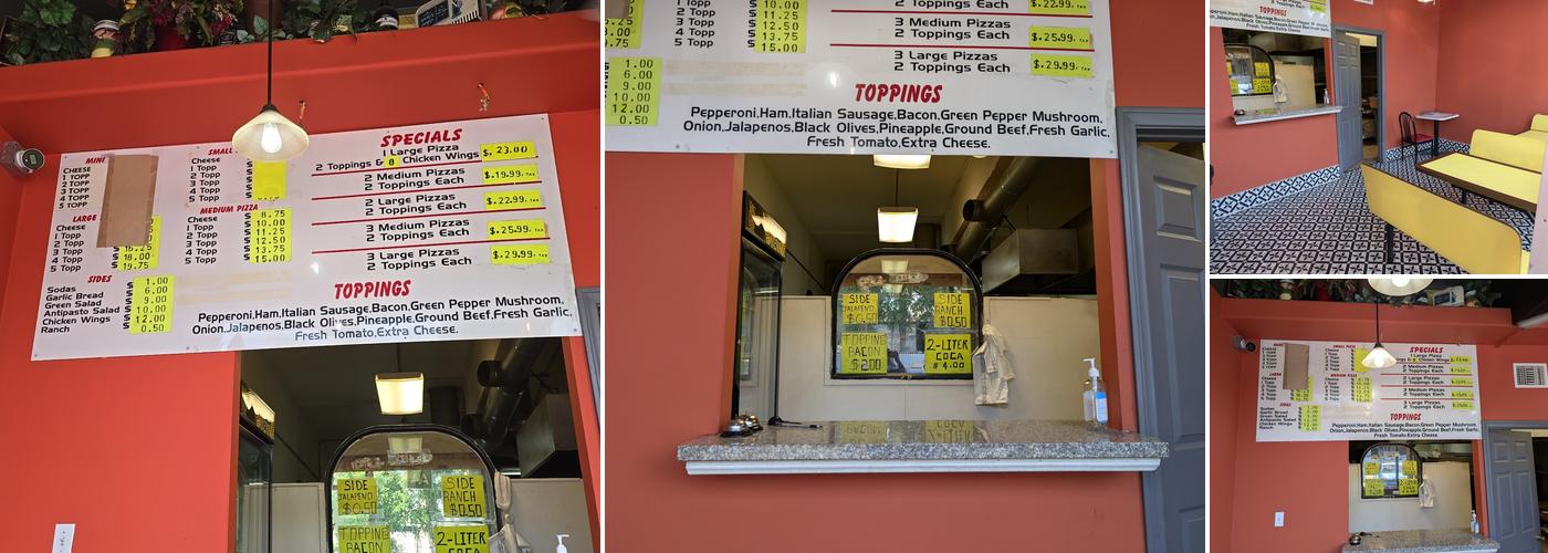 Two For 1 Pizza Co Menu