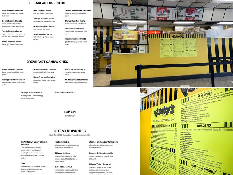 Flooky's - Woodland Hills Menu