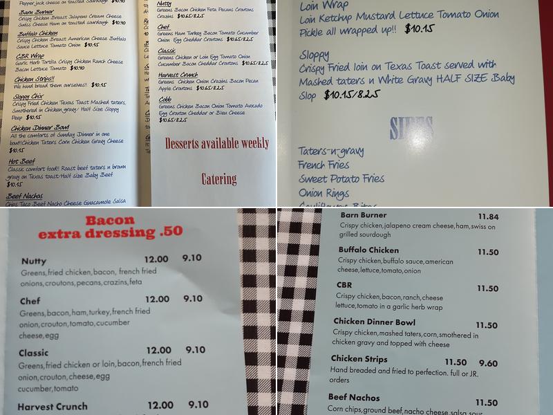 Wild Onion Eatery LLC Menu