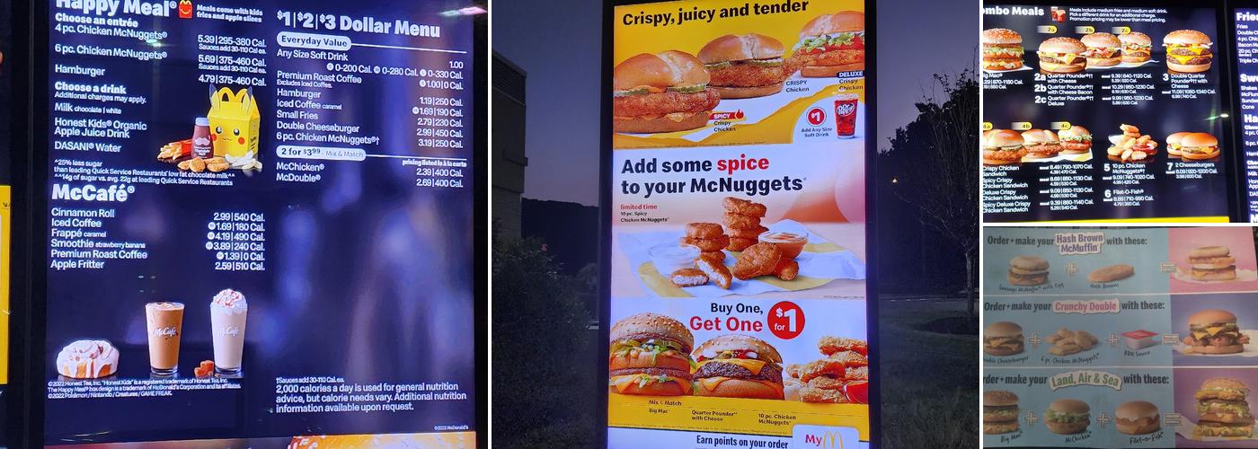 McDonald's Menu