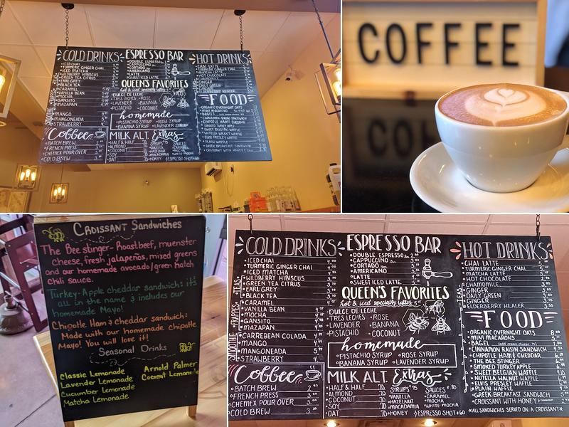 The Hive Java Lounge Menu