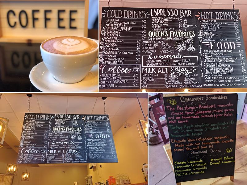 The Hive Java Lounge Menu