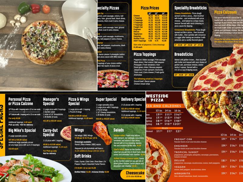 Westside Pizza Express Menu
