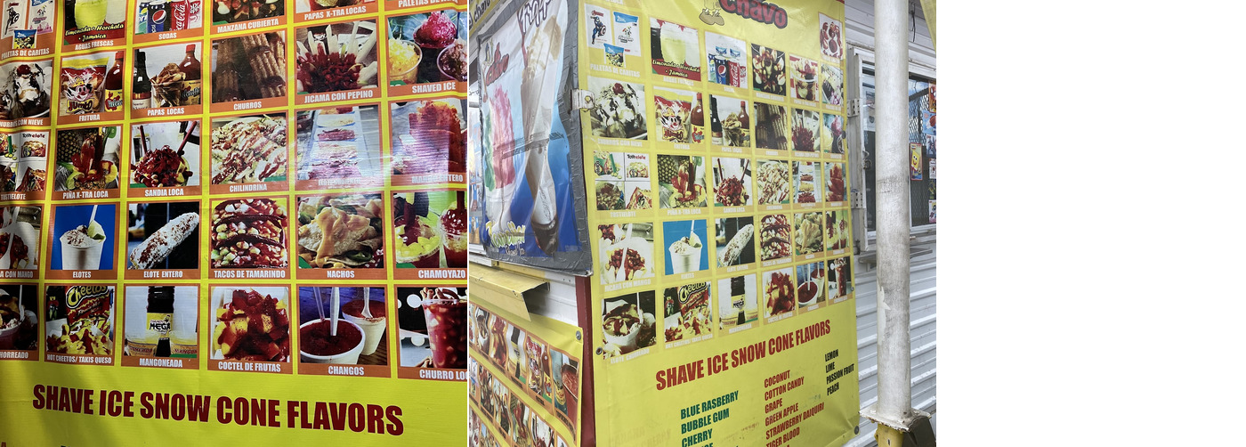 Elotes El Chavo Menu