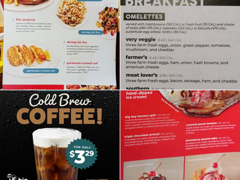 BIG BOY Menu