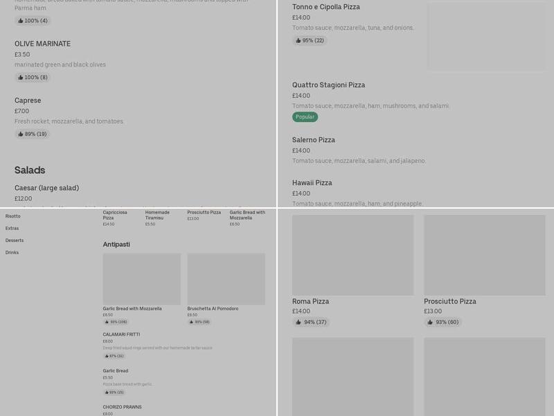 Cafe Delight II Menu