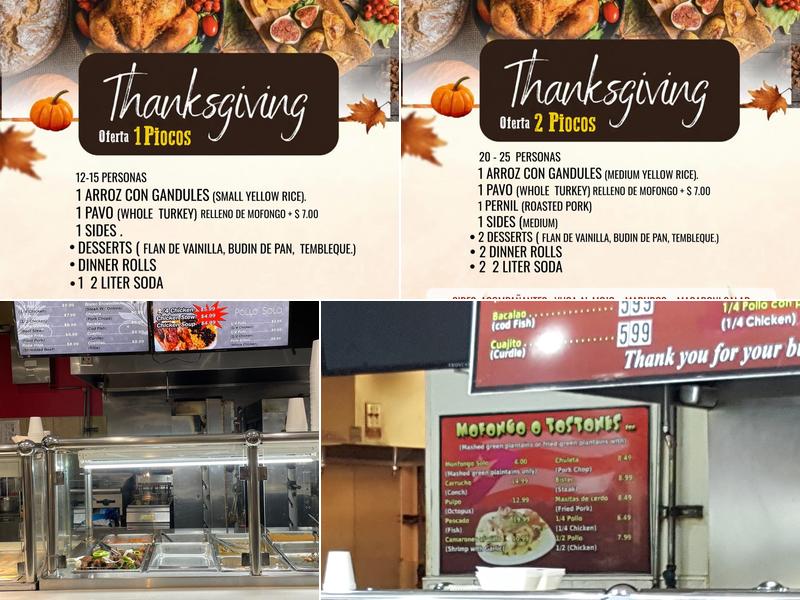 Pioco's Chicken Menu