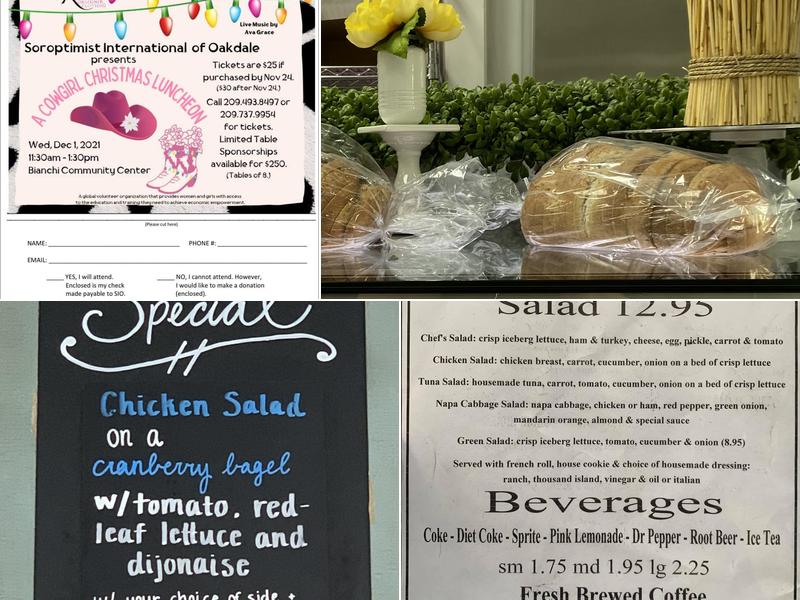Moss Rose Bakery Menu