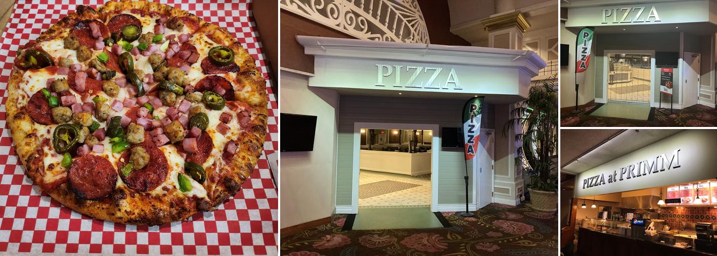 Pizza at Primm Valley Resort