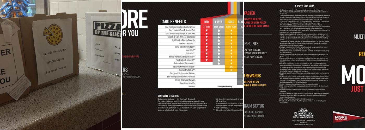 Pony Express Pizza Menu