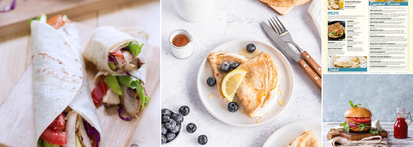 Eggsellent Cafe Menu