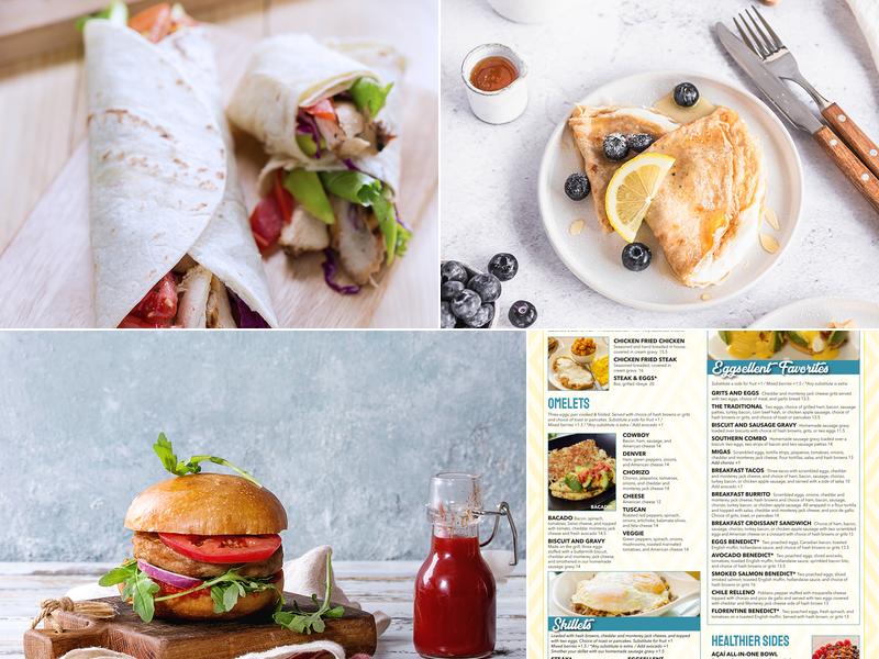 Eggsellent Cafe Menu