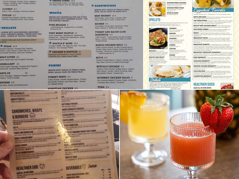 Eggsellent Cafe Menu
