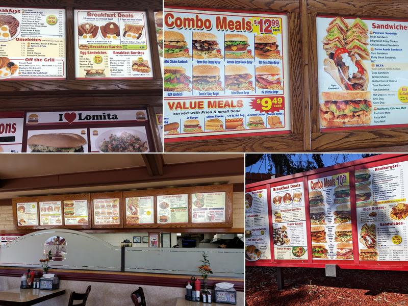 Lomita's Best Menu
