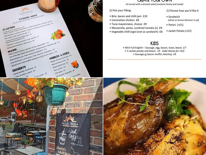 Aroma Cafe & Kitchen Menu