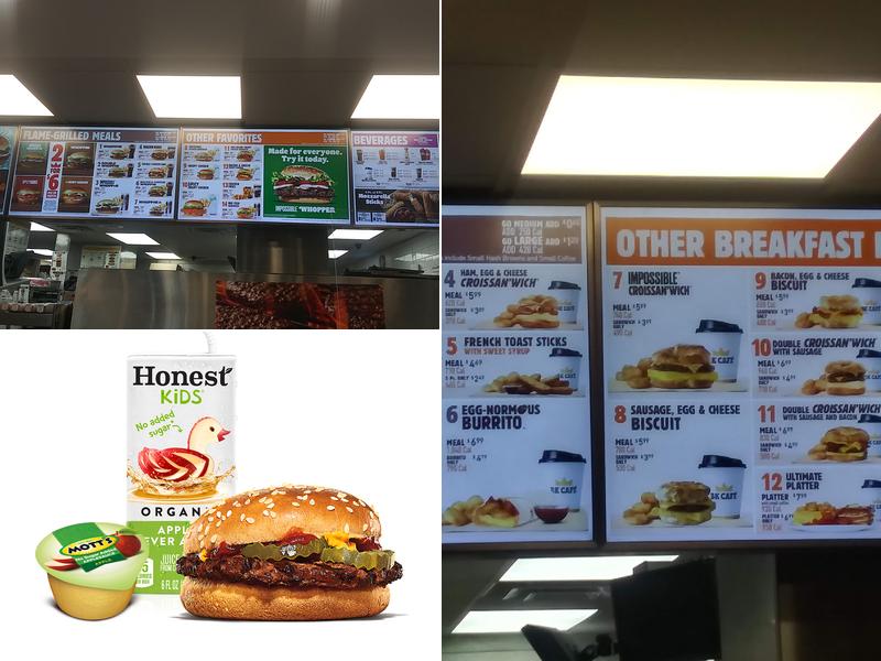 Burger King Menu