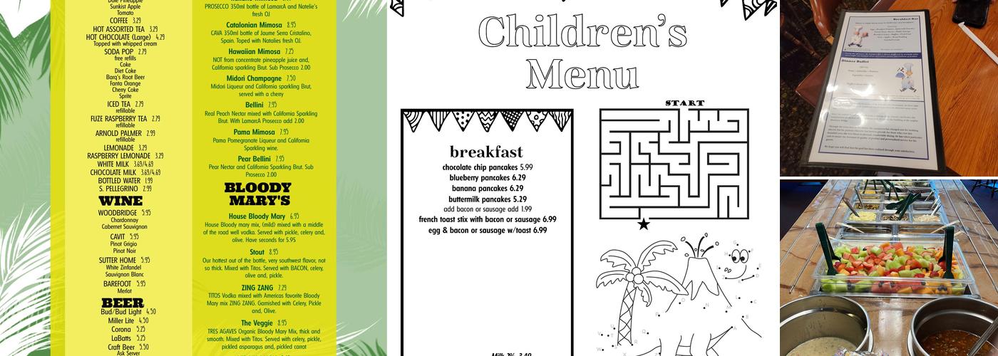 Pancake Chef Menu