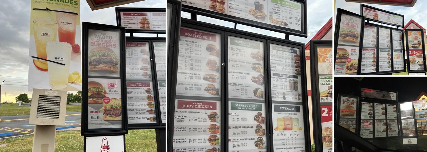 Arby's Menu