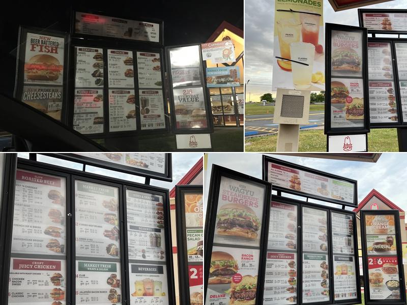 Arby's Menu