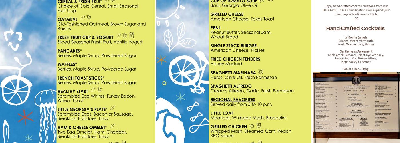 Linger Longer Steakhouse Menu