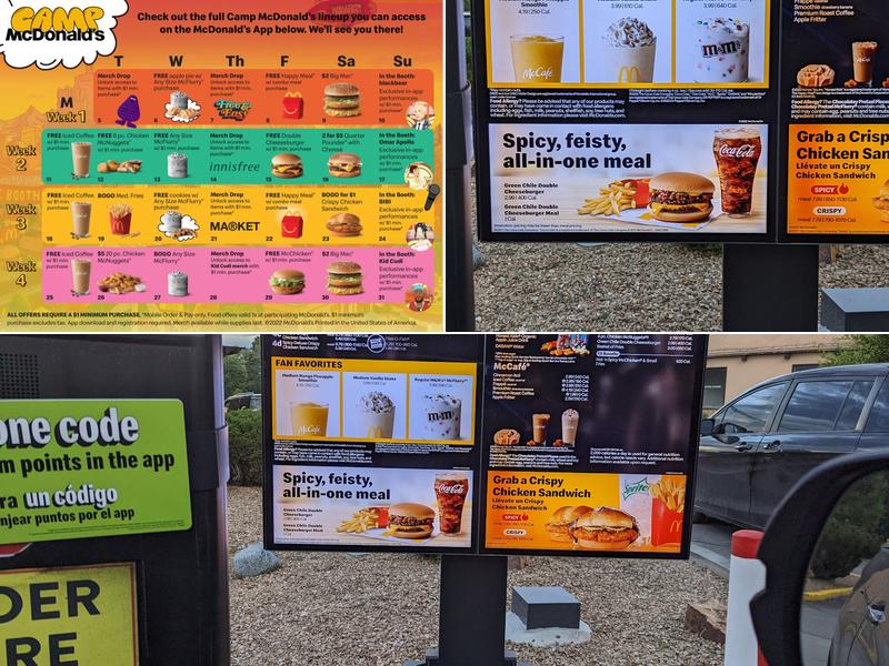 McDonald's Menu
