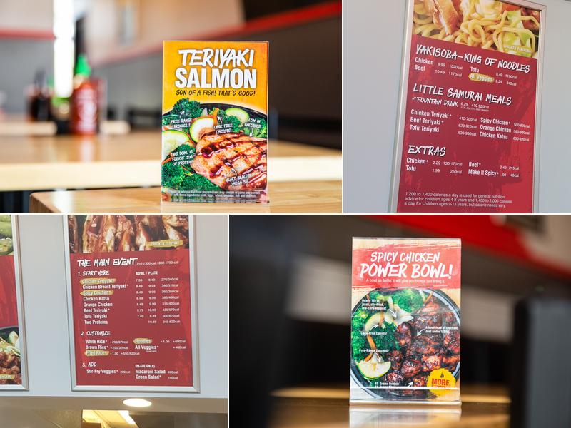 Teriyaki Madness Menu