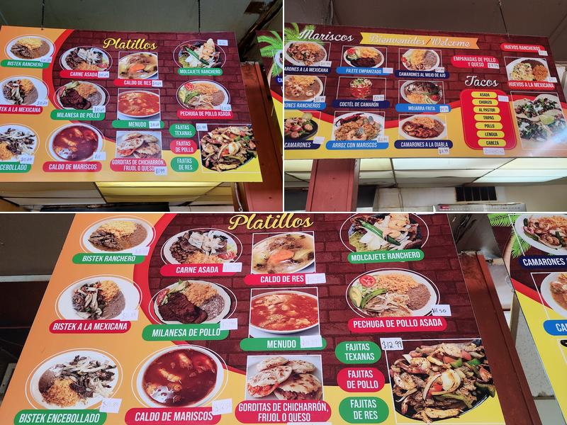 Taqueria Guanajuato Menu