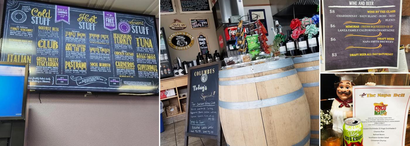 The Napa Deli Menu