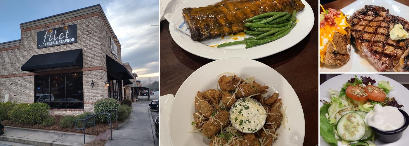 Filet Steak and Seafood