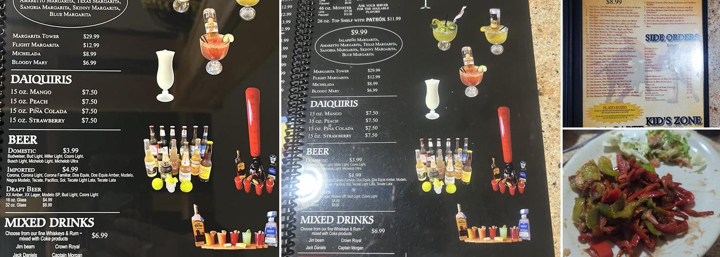 Fiesta Brava Menu