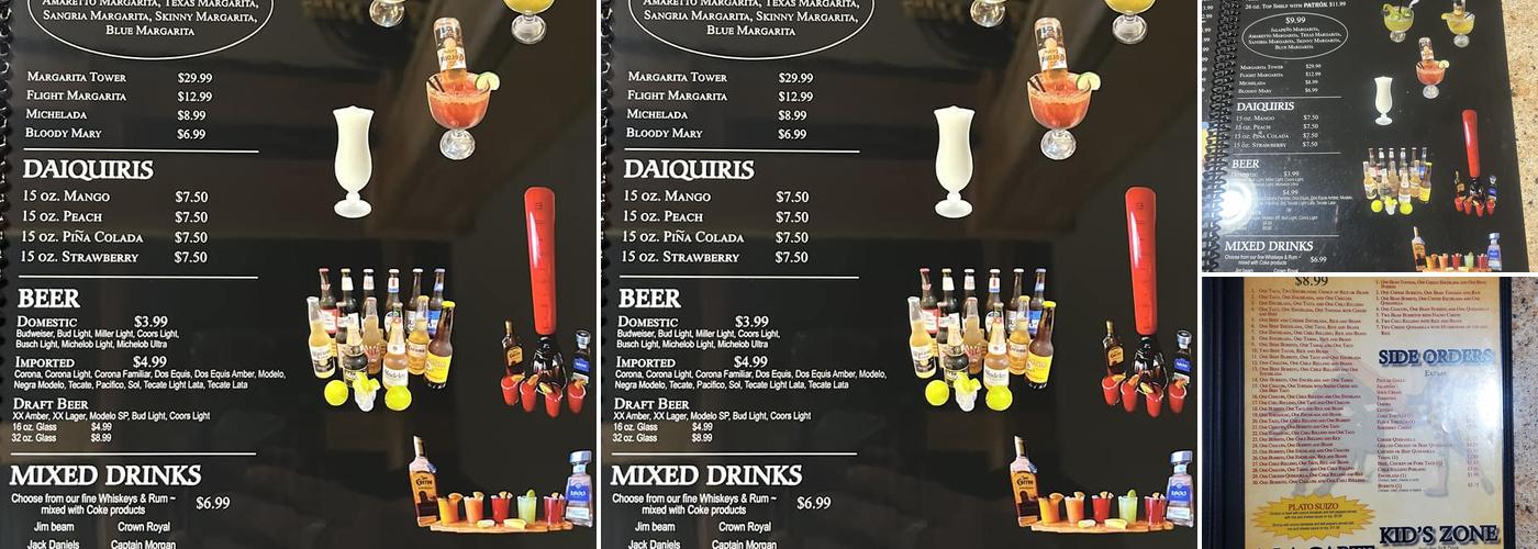 Fiesta Brava Menu