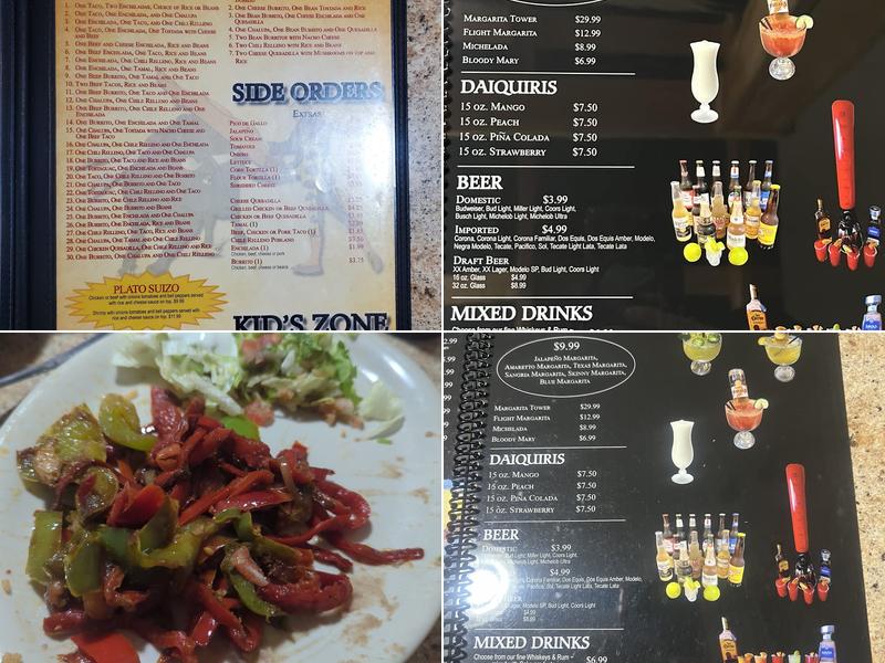 Fiesta Brava Menu