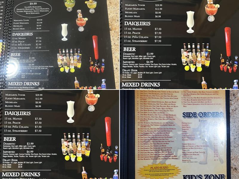 Fiesta Brava Menu