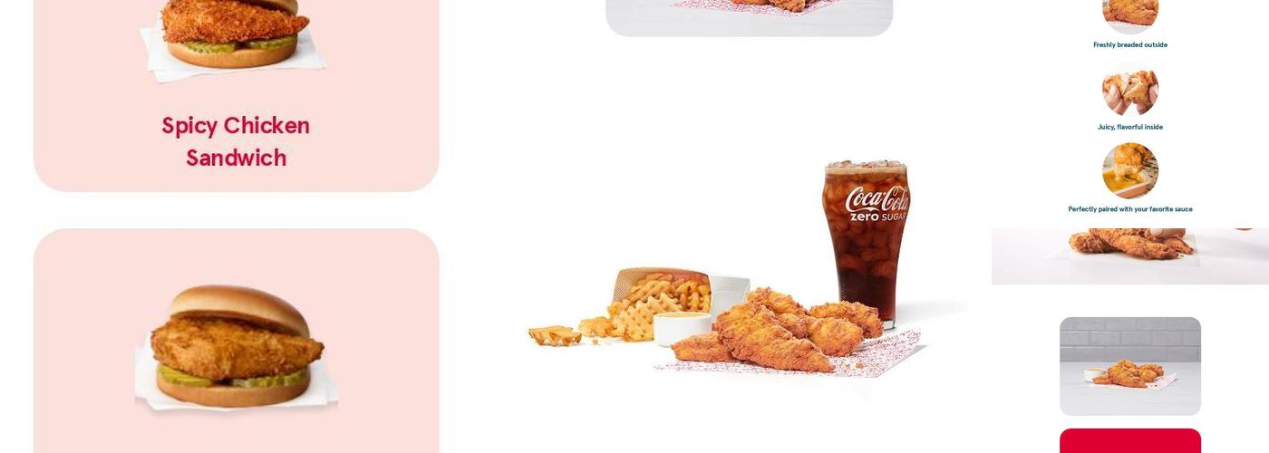Chick-fil-A Menu