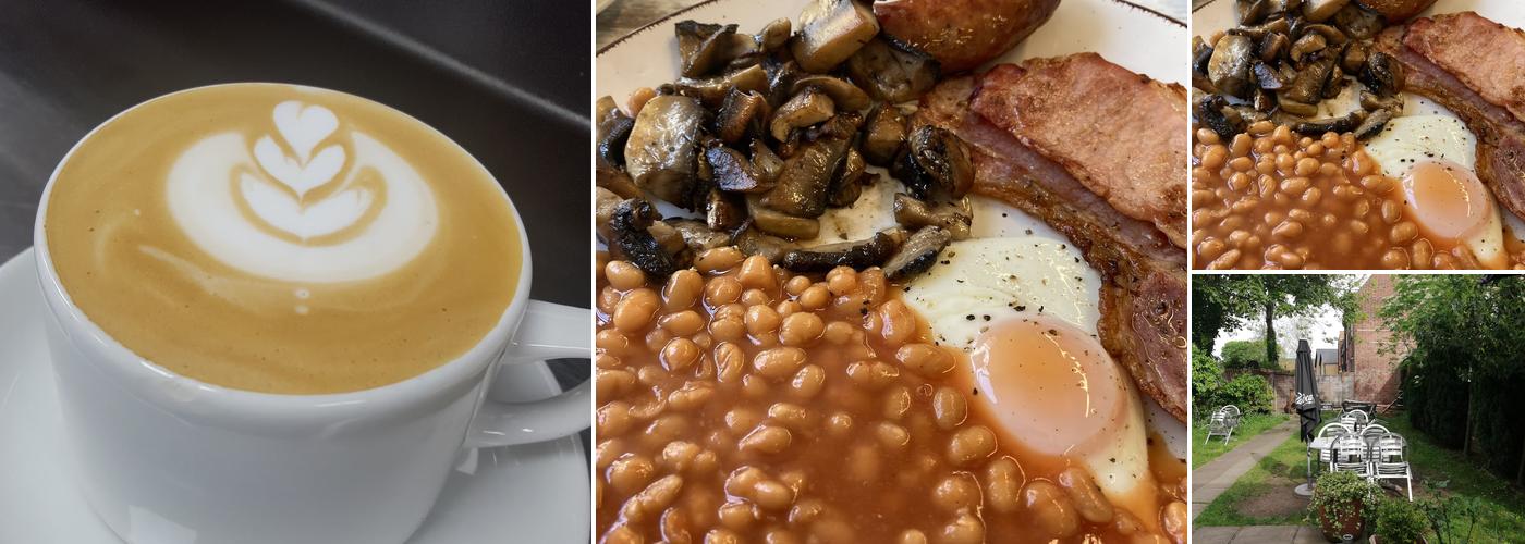 Cafe Frappe & Bed and Breakfast.