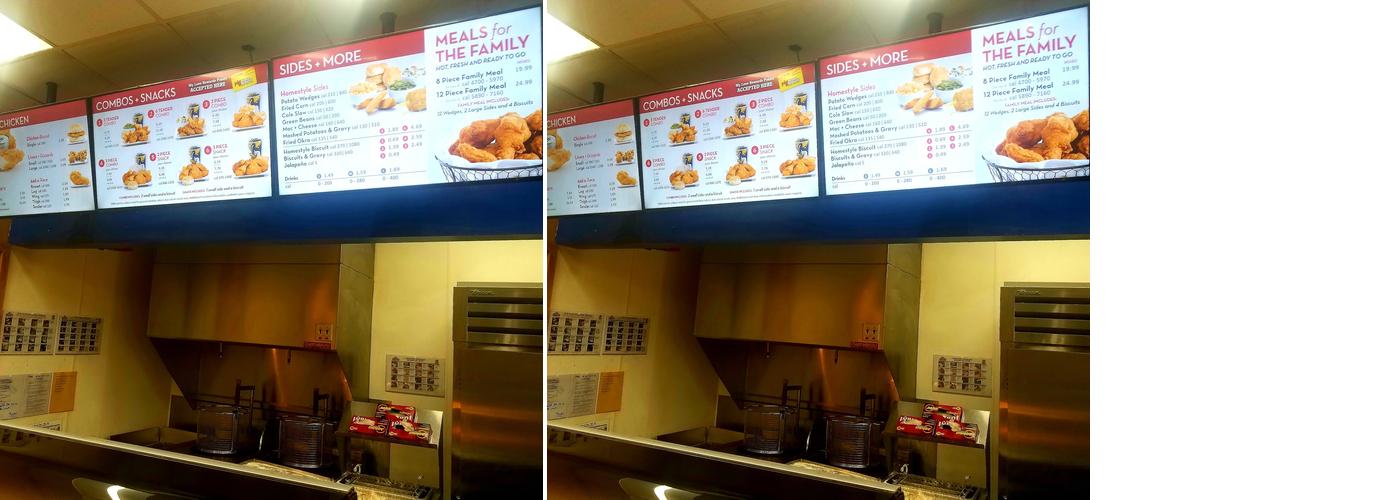 Chester's Chicken Menu