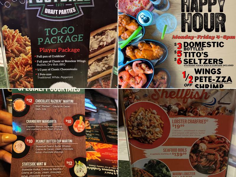 Chickie's & Pete's Menu