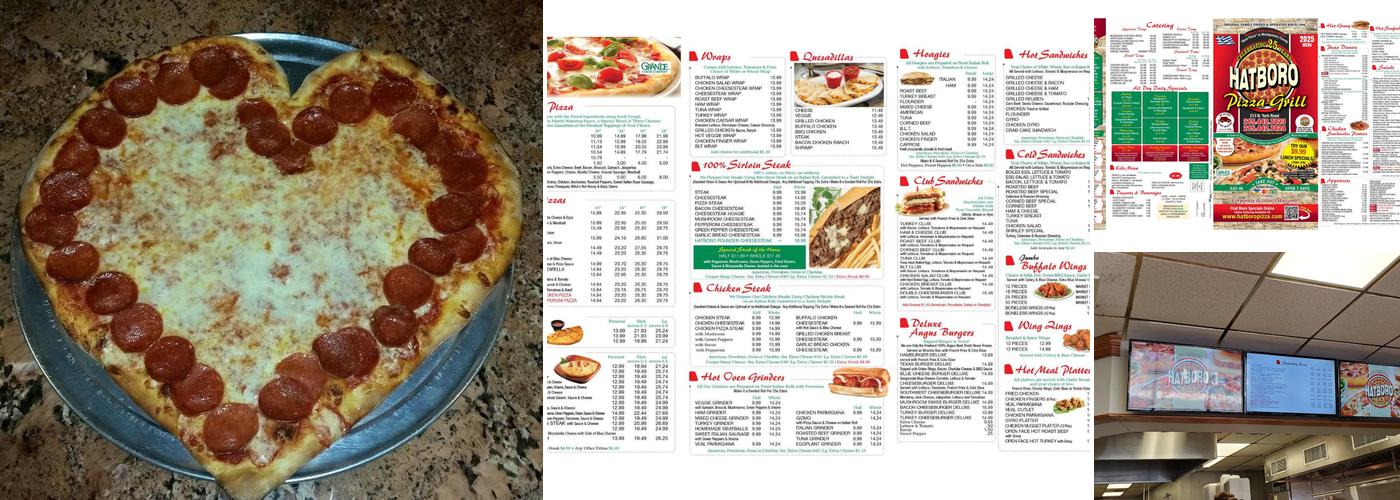 Hatboro Pizza Menu