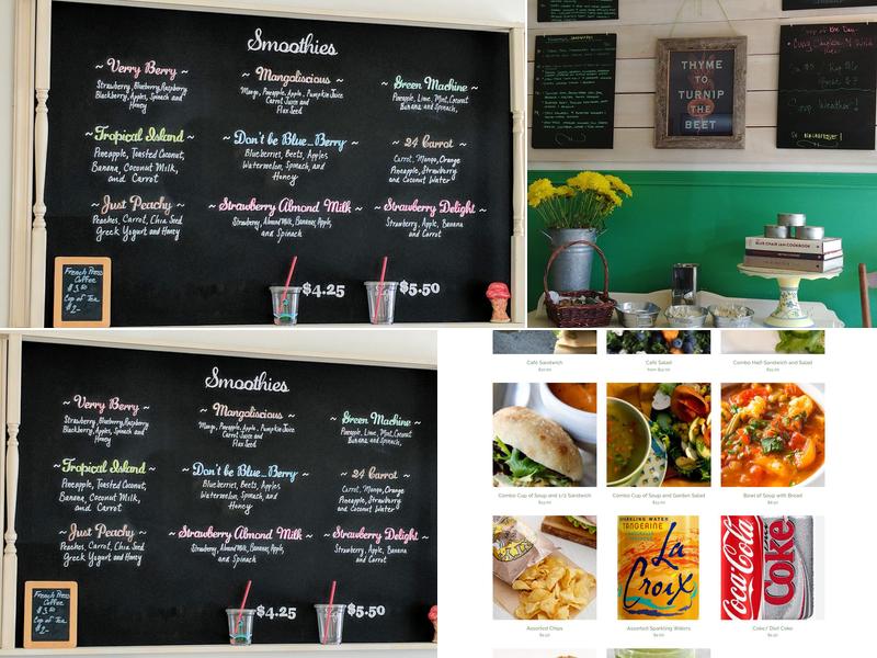 Genuine Goodness Menu