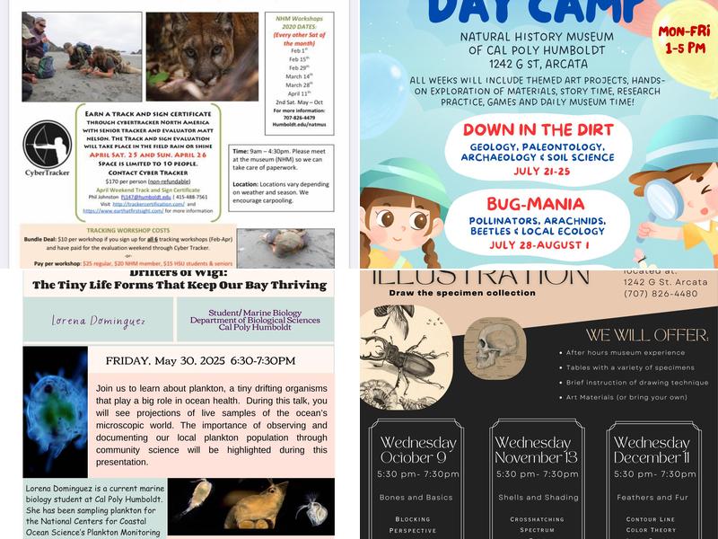 Natural History Museum Menu