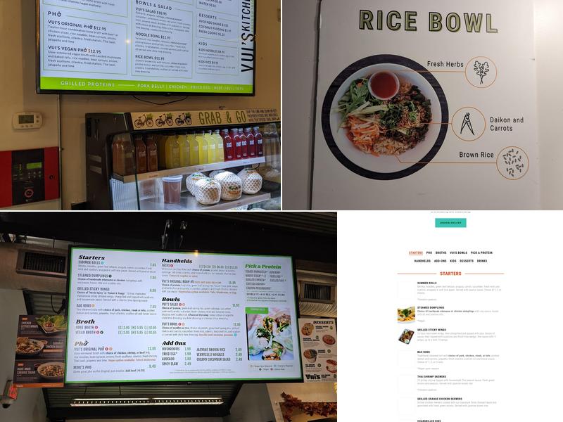 Vui's Kitchen Menu