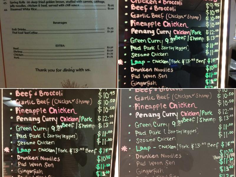 Bamboo House Menu