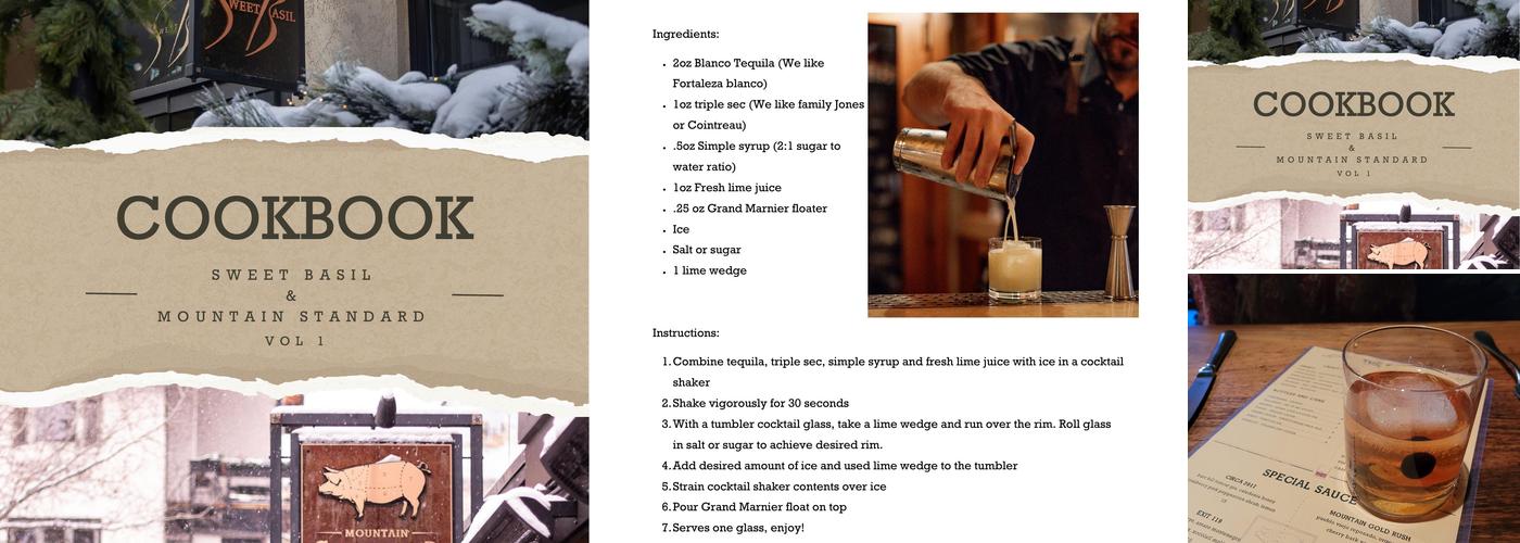 Mountain Standard Menu