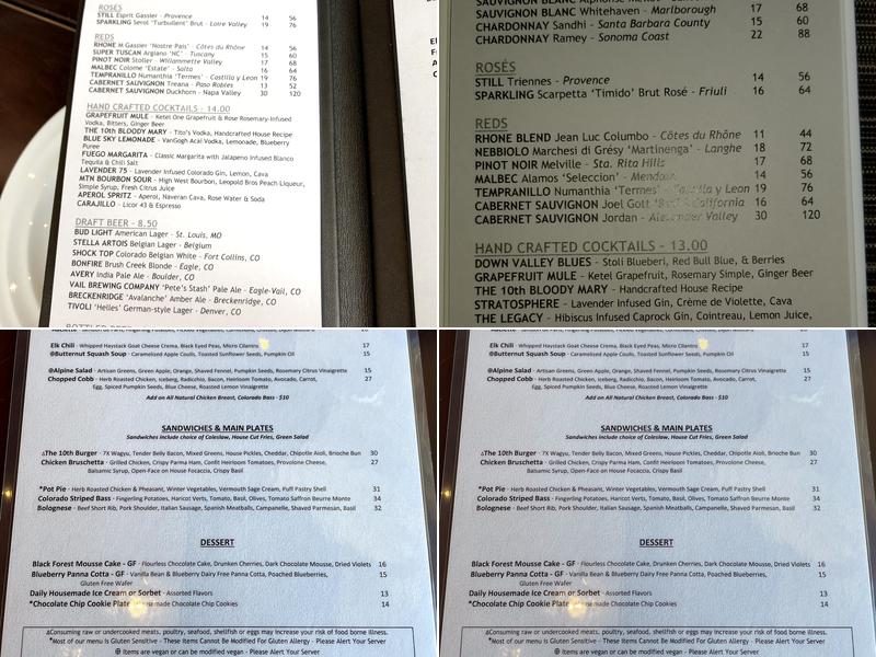 The 10th Menu