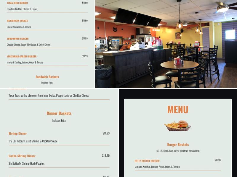 Wild Bill's Restaurant Menu