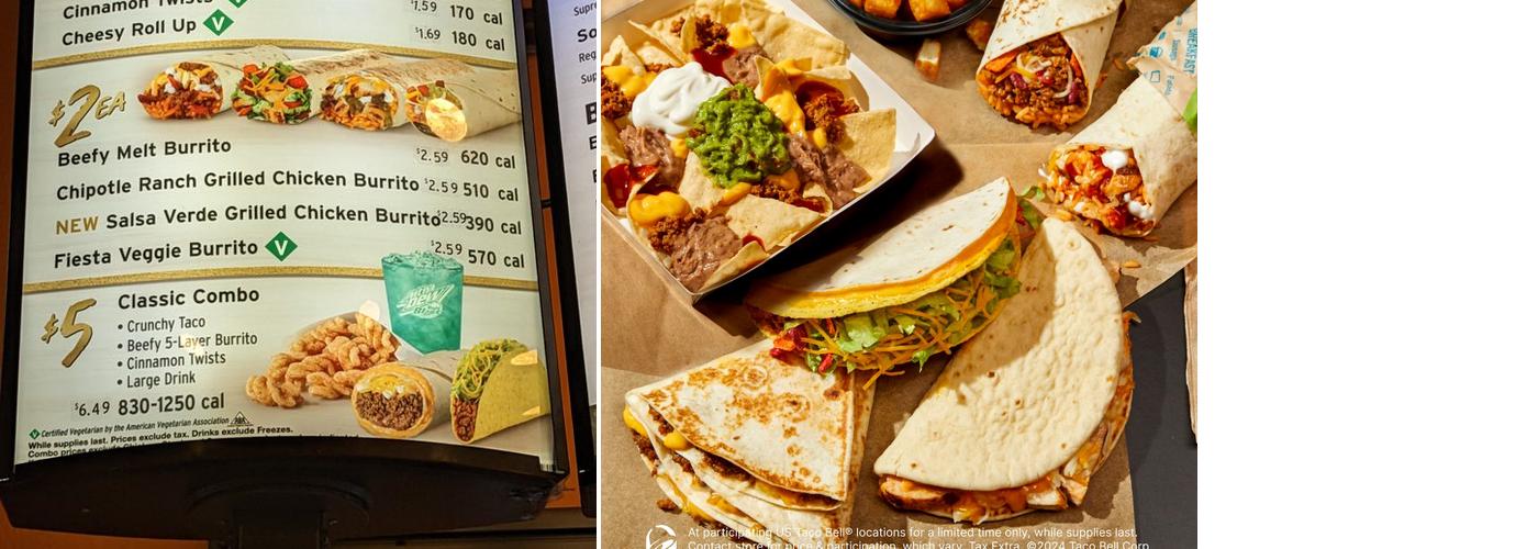 Taco Bell Menu