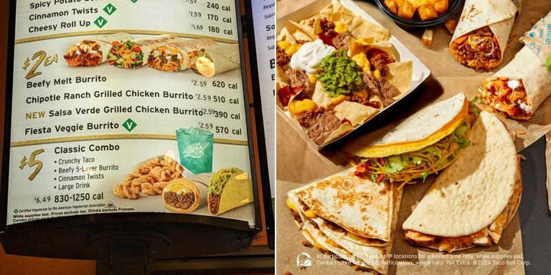 Taco Bell Menu