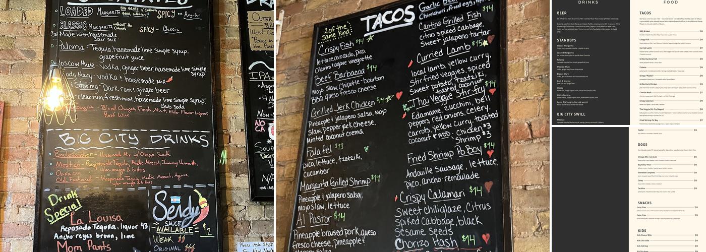 Slope & Hatch Menu